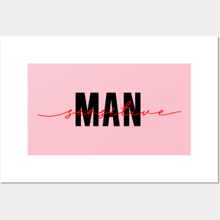 Sensitive Man Posters and Art